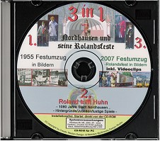 CD-ROM 3 in 1 Nordhausen und seine Rolandsfeste
